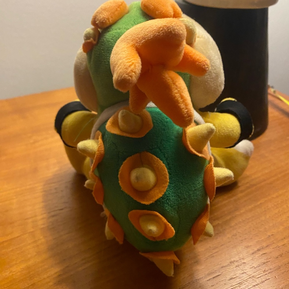 Bowser Jr. Soft Plush - San-ei 7” - Picture 3 of 8